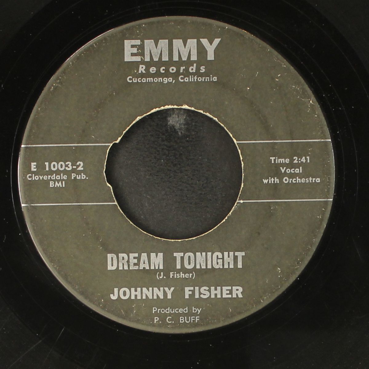 tell me yes / dream tonight by JOHNNY FISHER