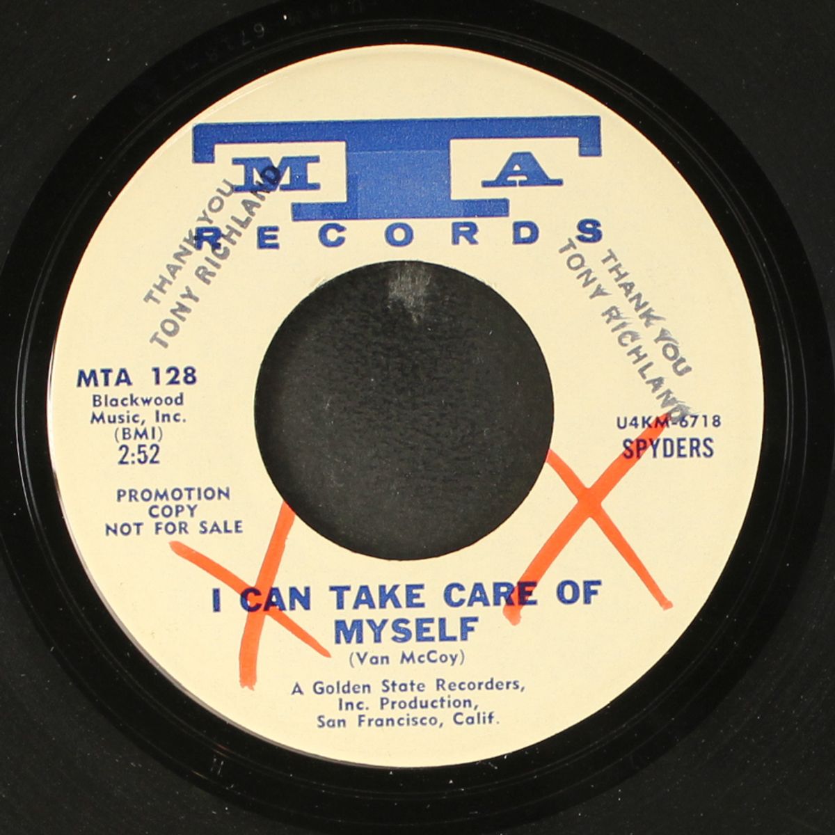 i can take care of myself / make up your mind by SPYDERS
