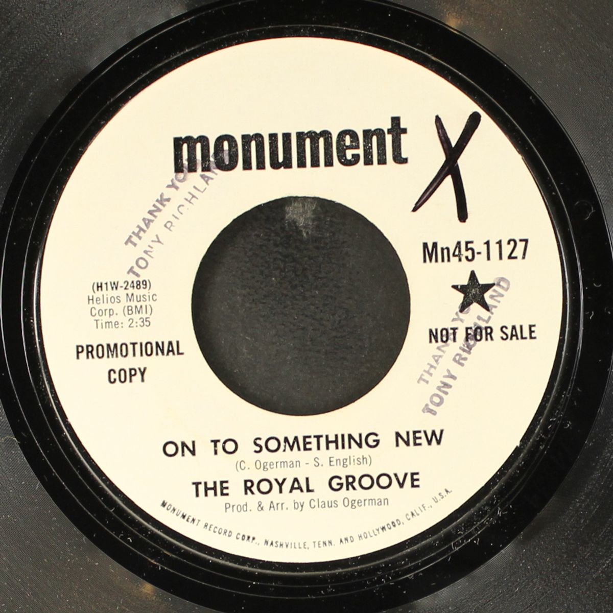 on to something new by ROYAL GROOVE
