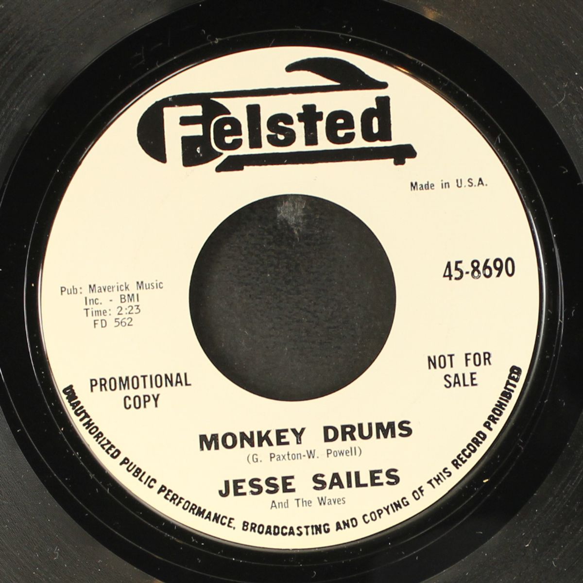 i'm in love with the drummer man / monkey drums by JESSE SAILES & WAVES