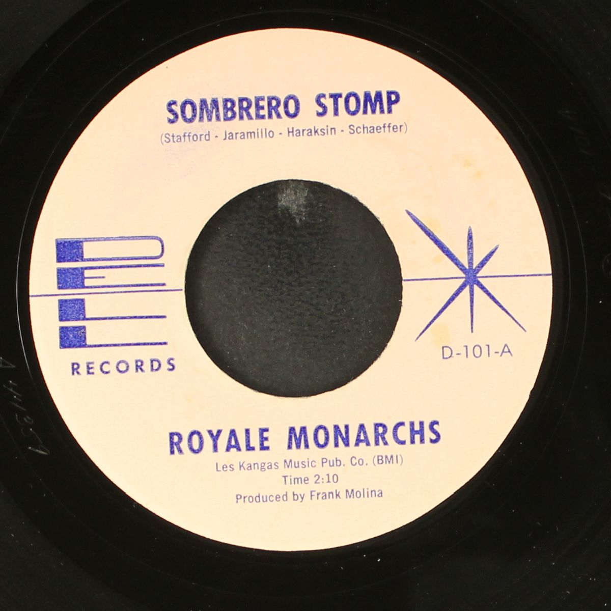 whole lot of shakin going on / sombrero stomp by ROYALE MONARCHS