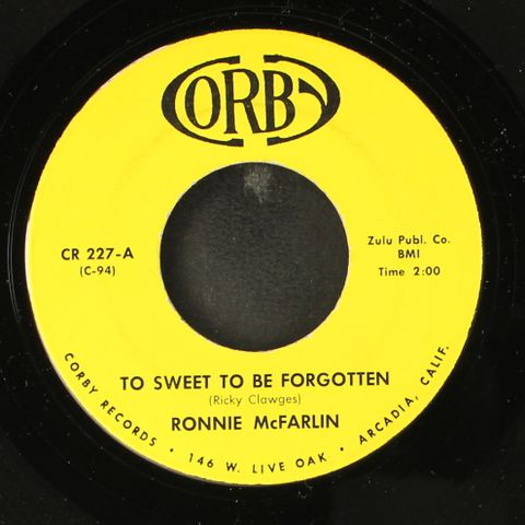 RONNIE MCFARLIN