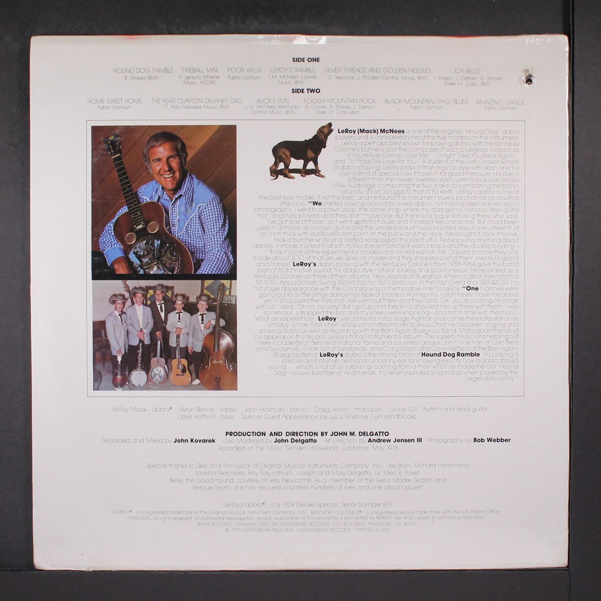 hound dog ramble by LEROY MACK
