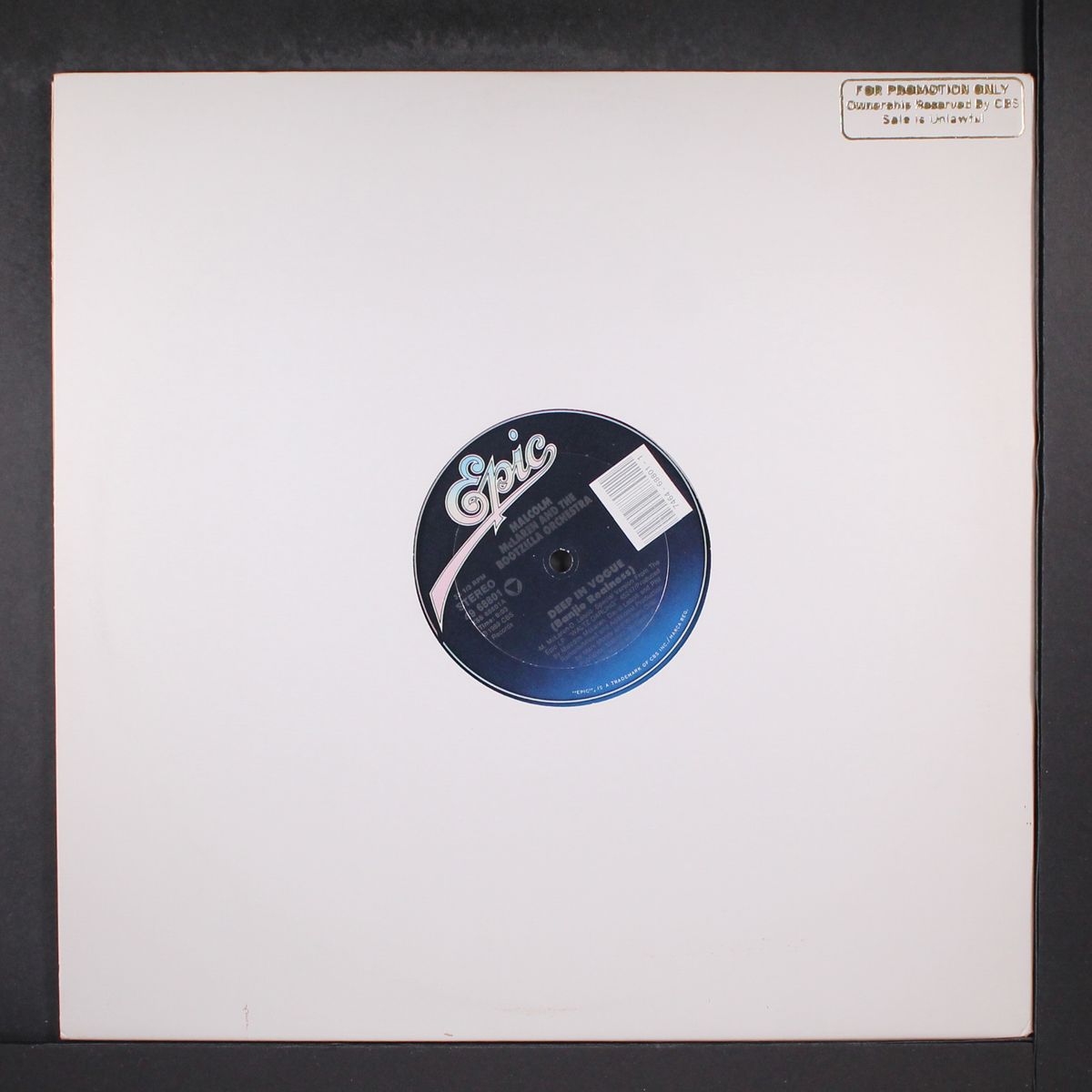 deep in vogue by MALCOLM MCLAREN