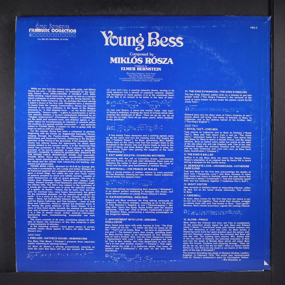 young bess by SOUNDTRACK