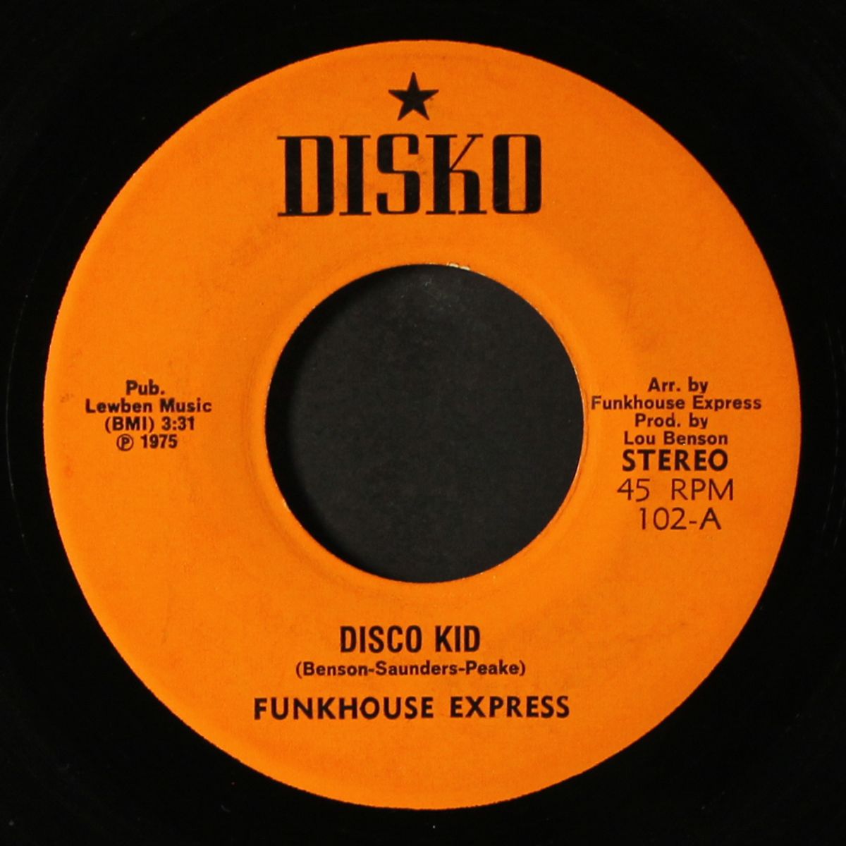 disco kid / get into funky music by FUNKHOUSE EXPRESS