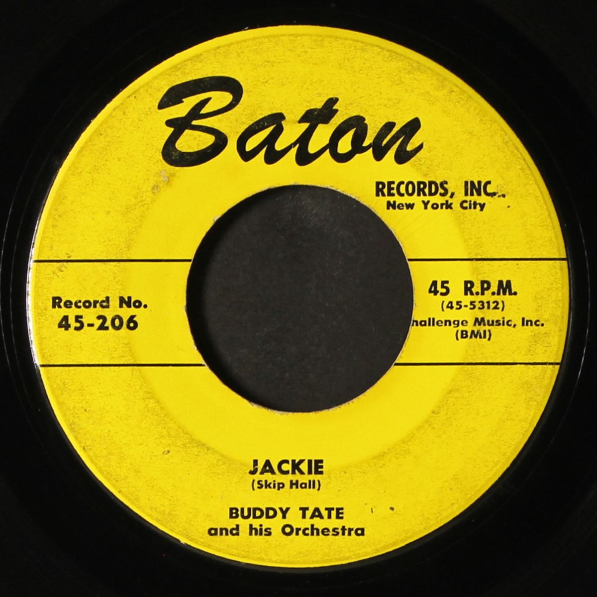 jackie / sent for you yesterday by BUDDY TATE