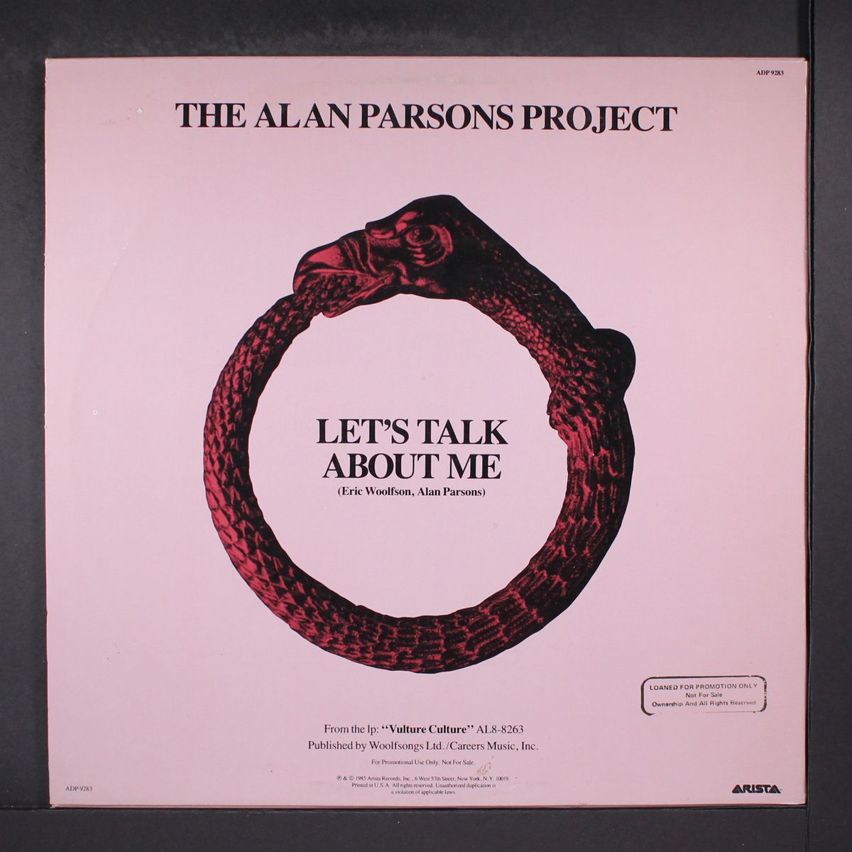 let's talk about me by ALAN PARSONS PROJECT