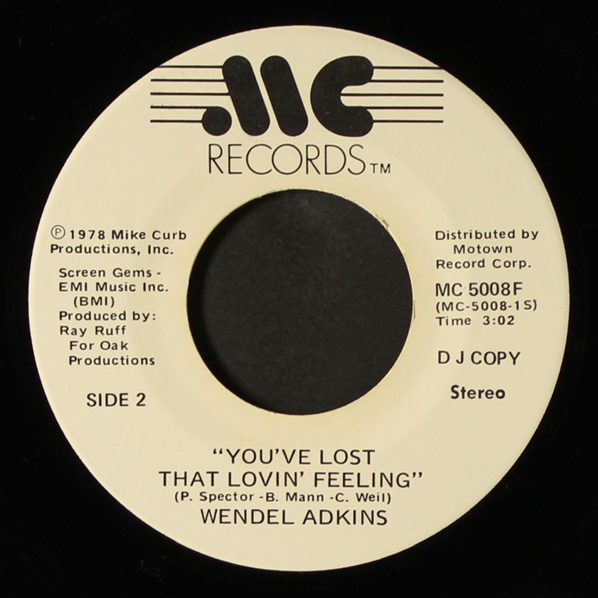 you've lost that lovin' feeling / mono by WENDEL ADKINS