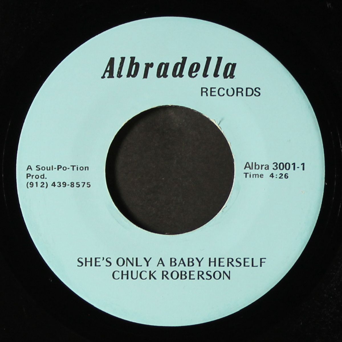 she's only a baby herself / instrumental by CHUCK ROBERSON