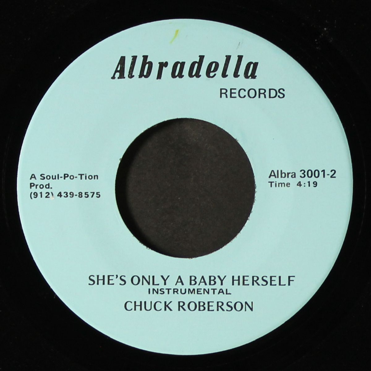 she's only a baby herself / instrumental by CHUCK ROBERSON