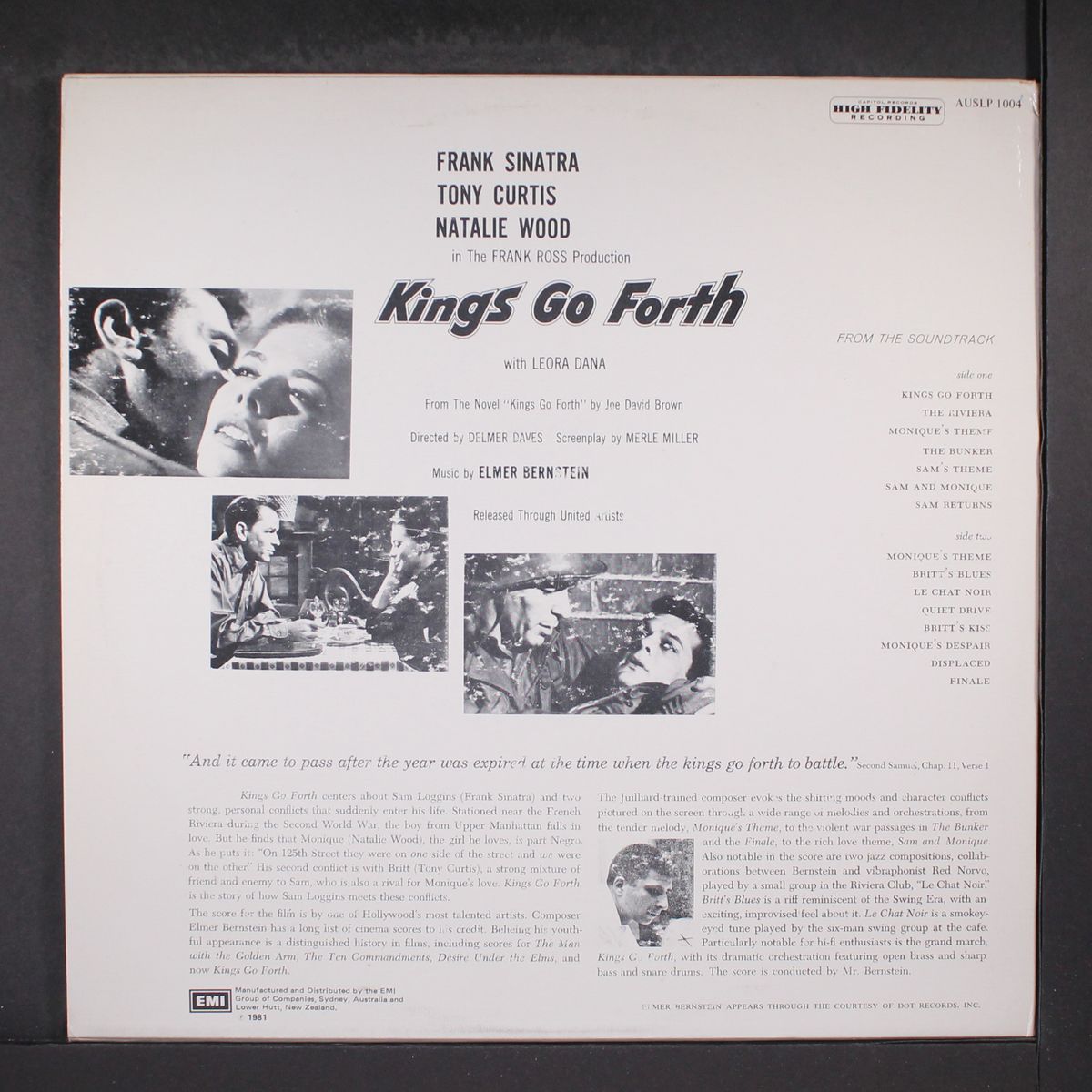 kings go forth by SOUNDTRACK
