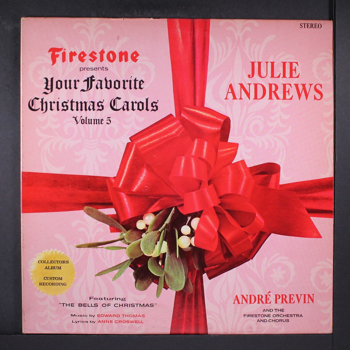 your favorite christmas carols by JULIE ANDREWS