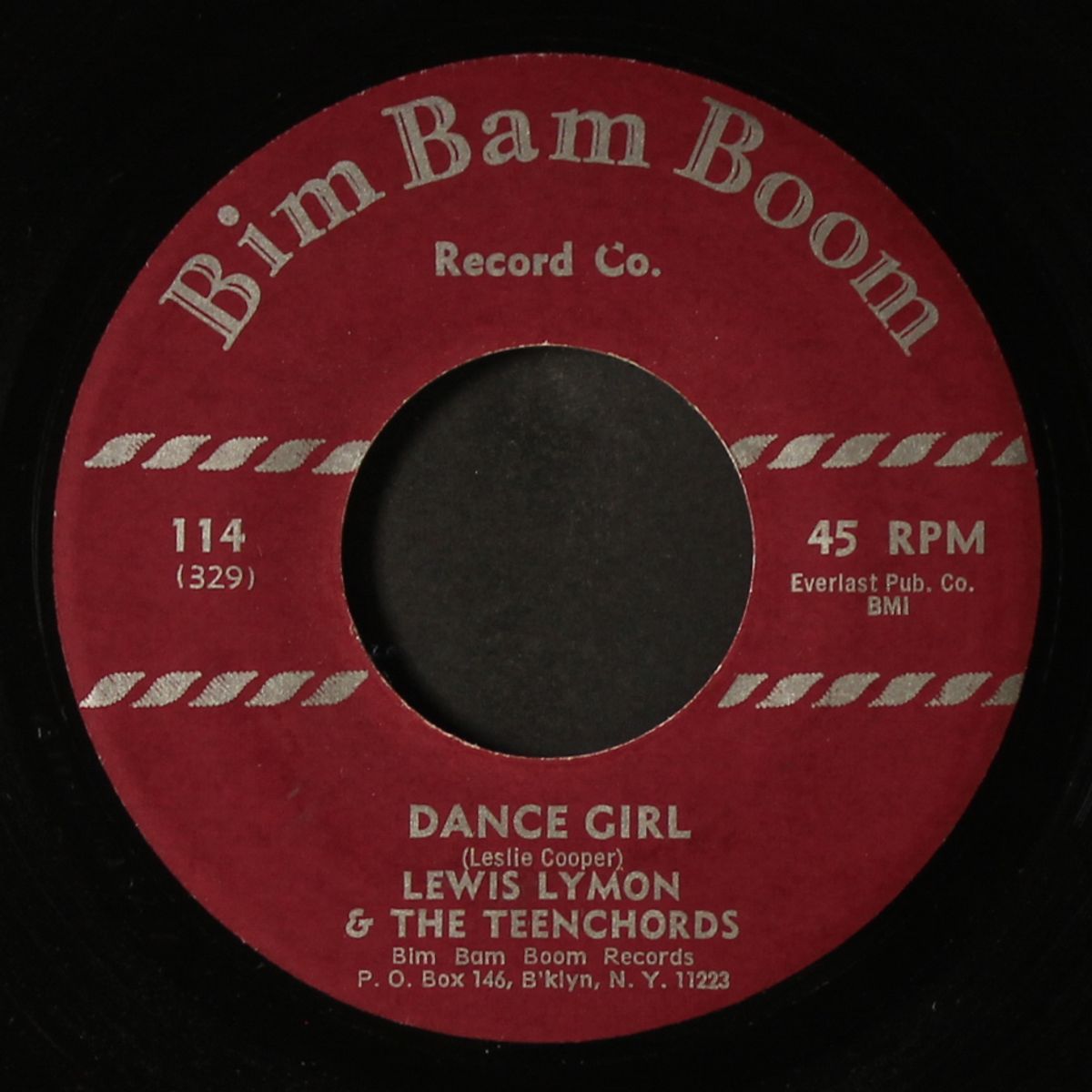 dance girl / them there eyes by LEWIS LYMON & TEENCHORDS