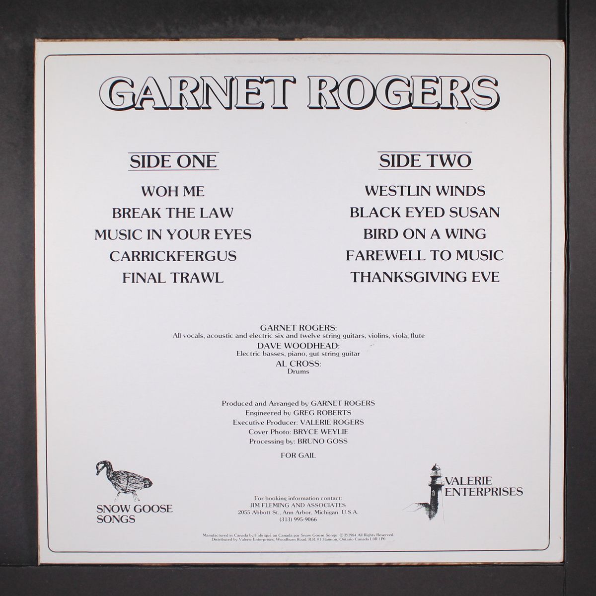 garnet rogers by GARNET ROGERS