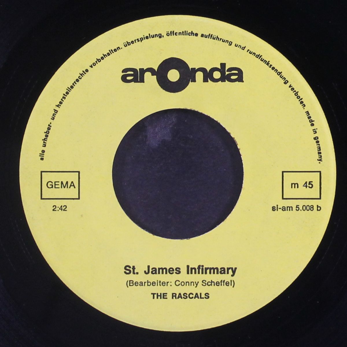 open your heart / st. james infirmary by RASCALS