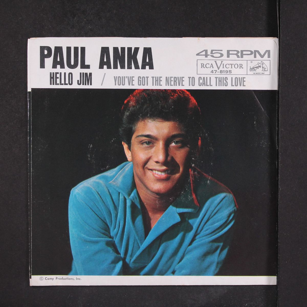 hello jim by PAUL ANKA