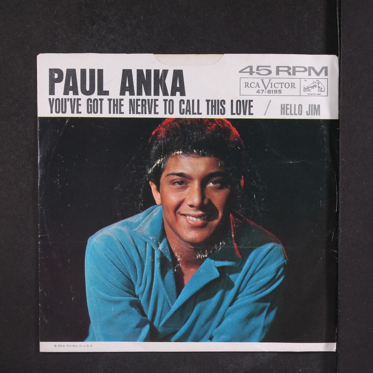 hello jim by PAUL ANKA
