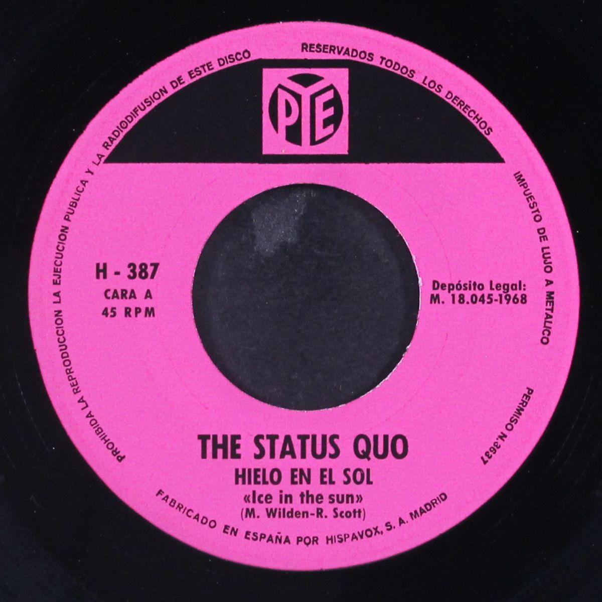 ice in the sun / black veils of melancholy by STATUS QUO