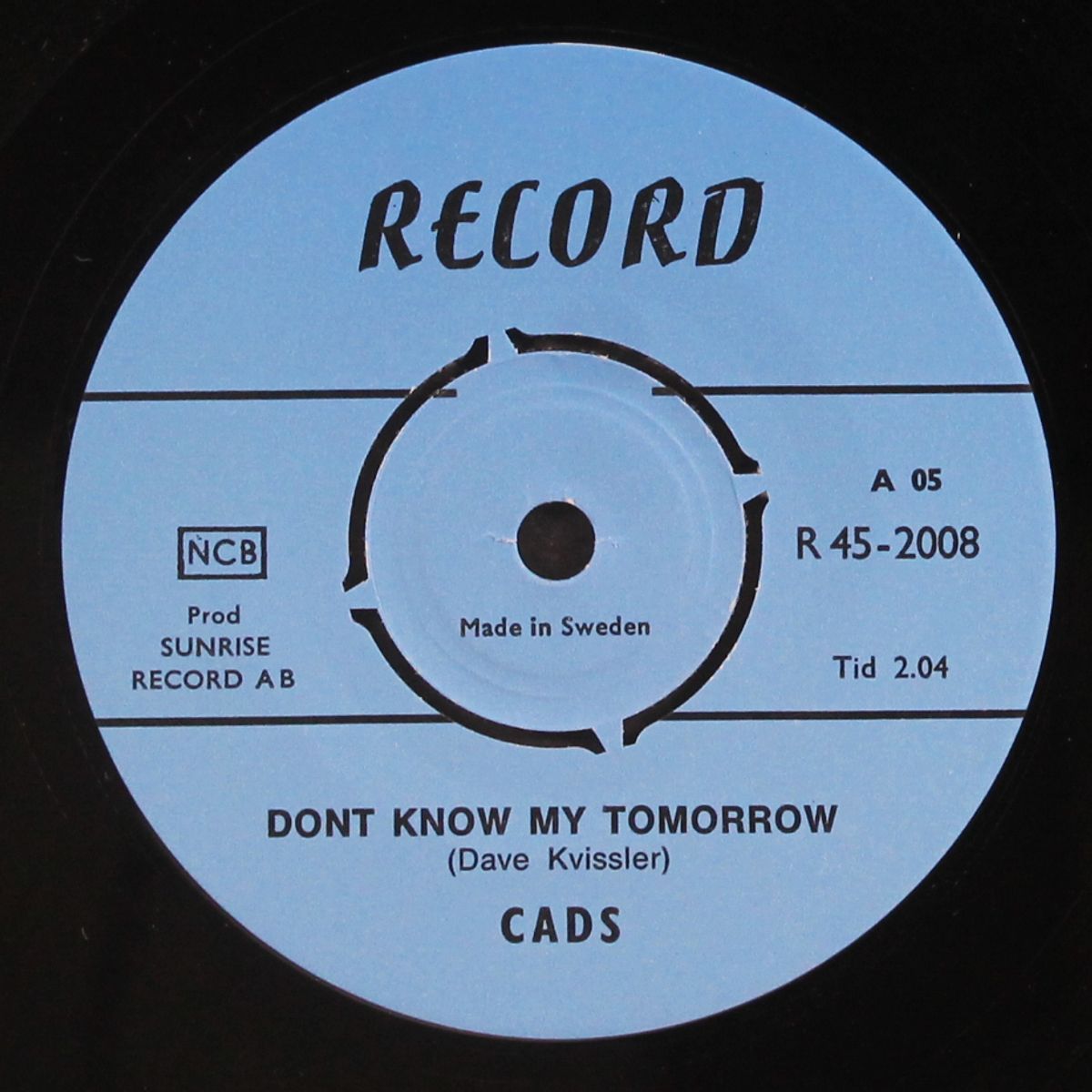 don't know my tomorrow / barefootin' by CADS