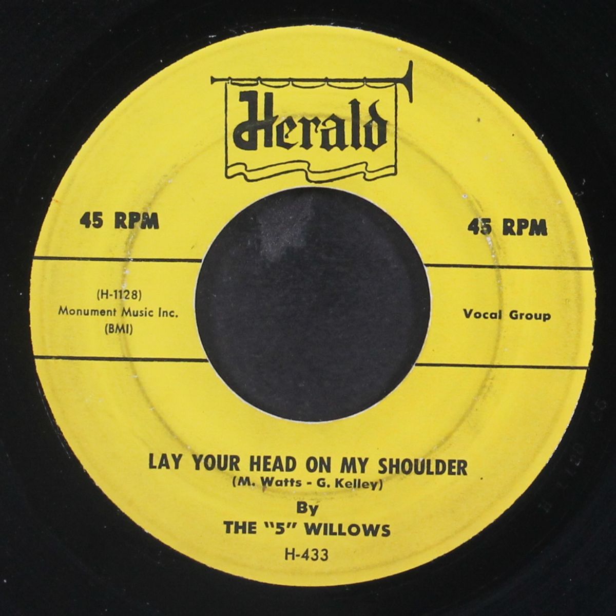 lay your head on my shoulder / baby, come a little closer by 5 WILLOWS
