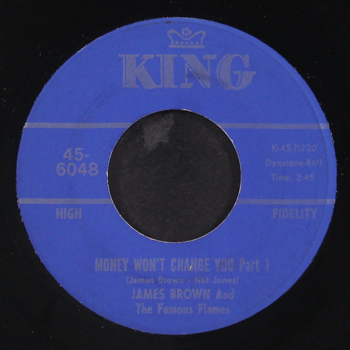 money won't change you / part 2 by JAMES BROWN