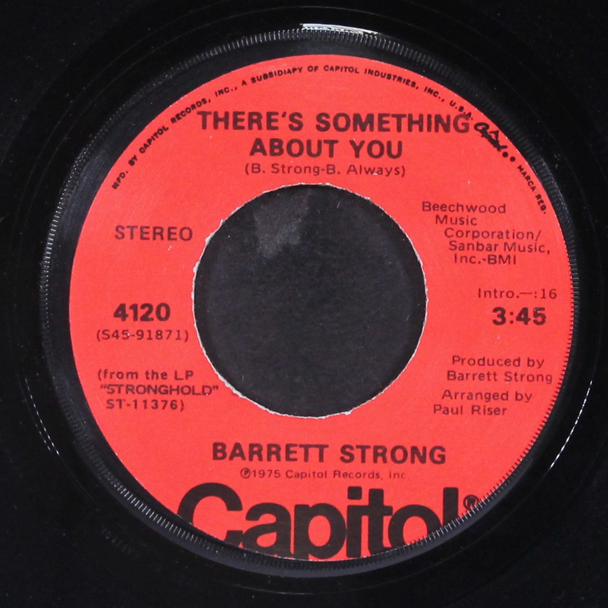surrender / there's something about you by BARRETT STRONG