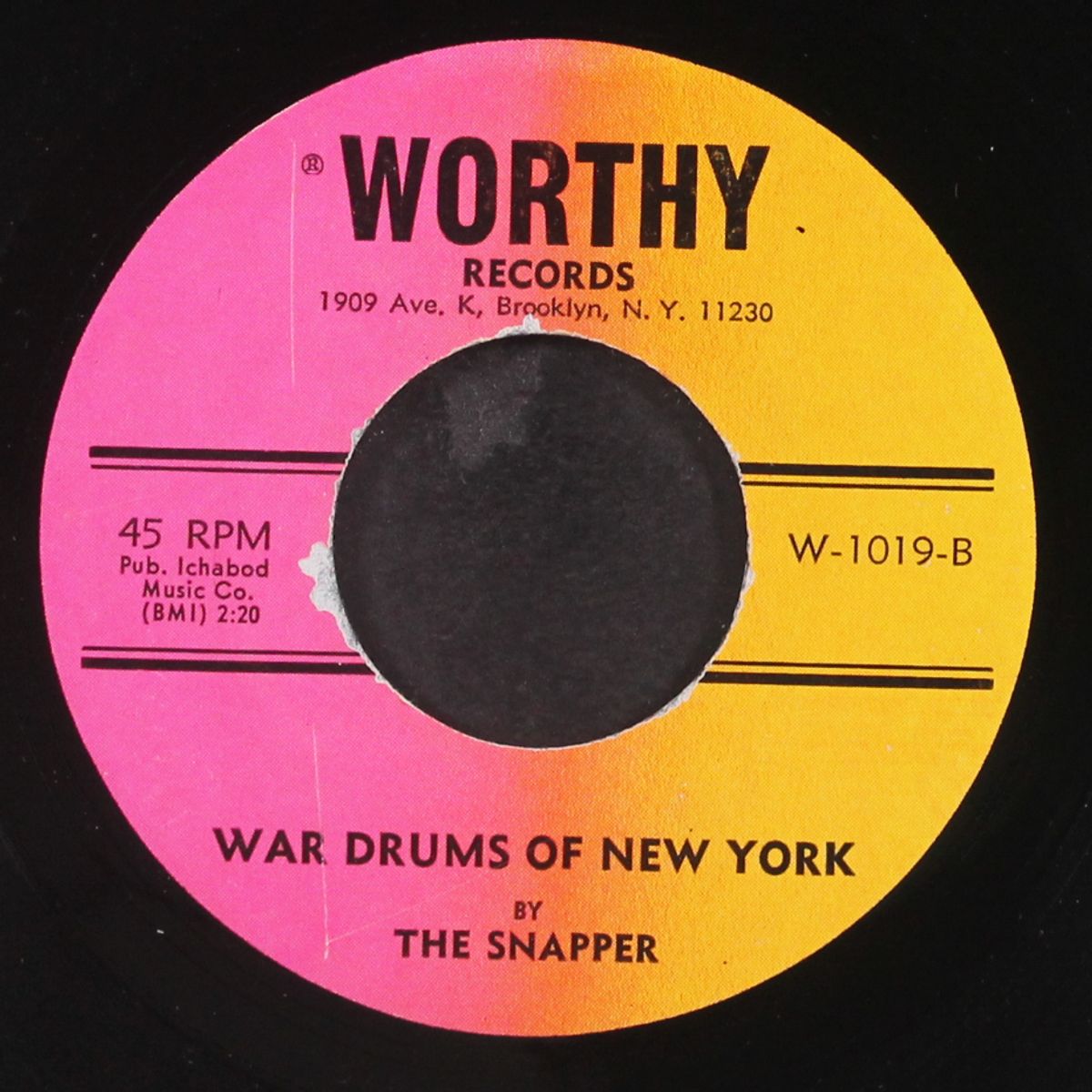 the pig / war drums of new york by THE SNAPPER