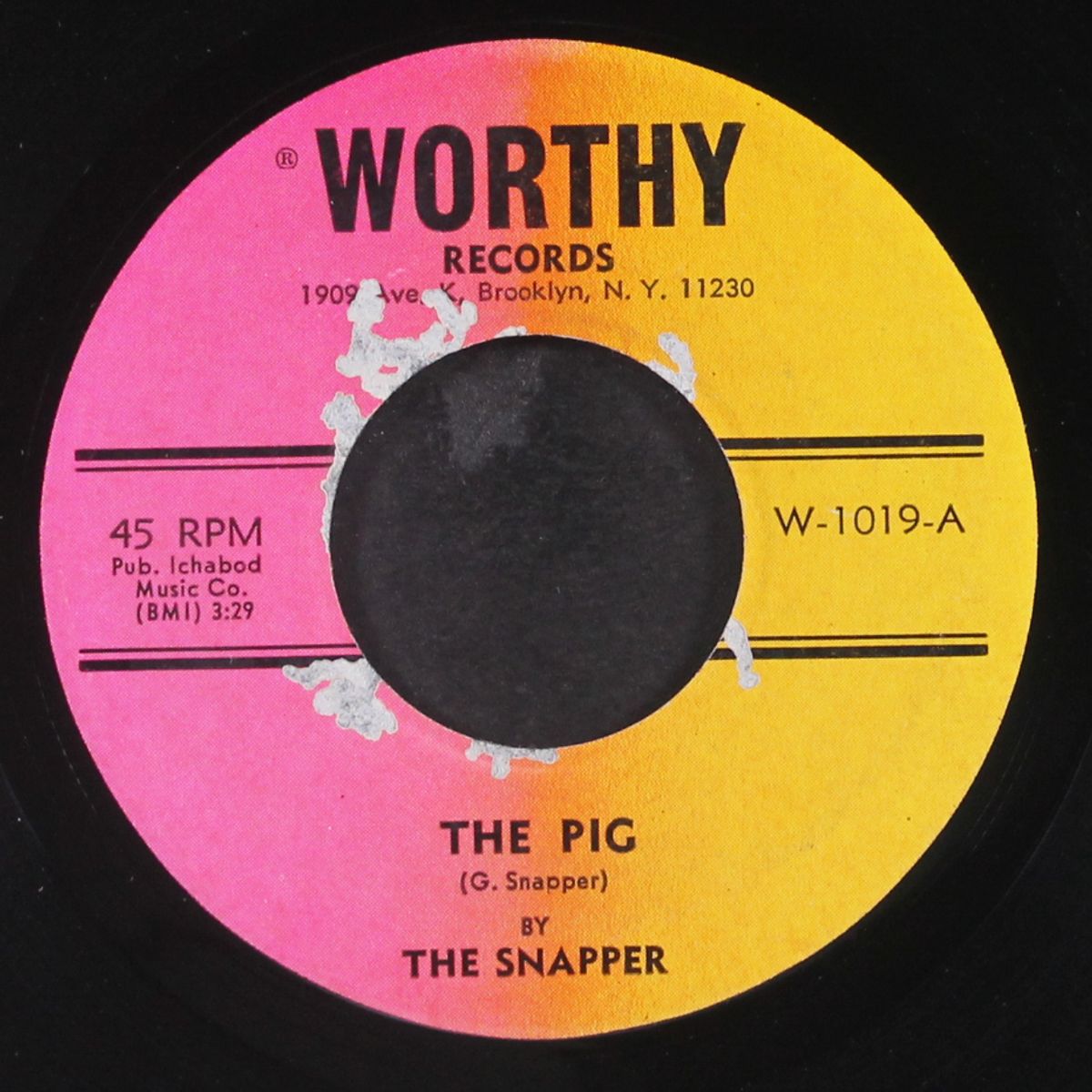 the pig / war drums of new york by THE SNAPPER