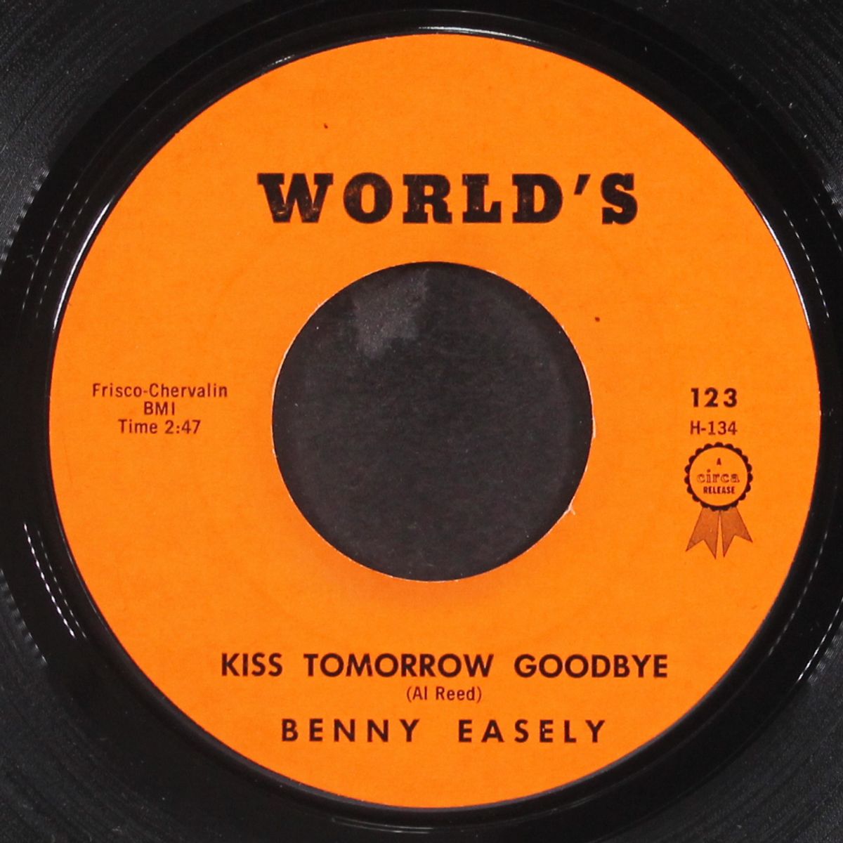 you say you love me / kiss tomorrow goodbye by BENNY EASELY
