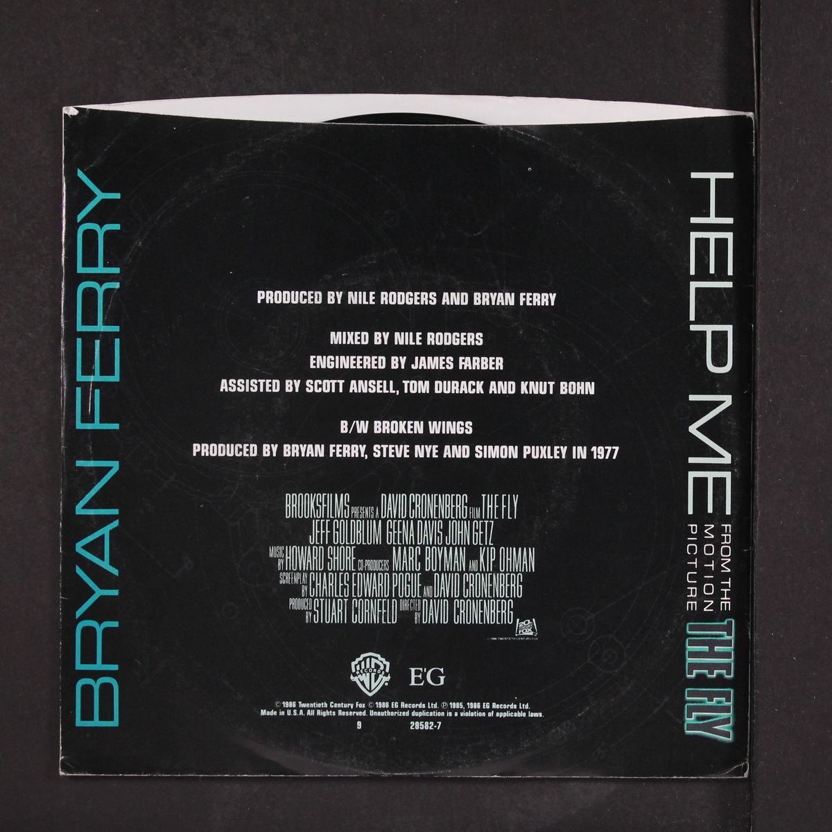 help me / broken wings by BRYAN FERRY