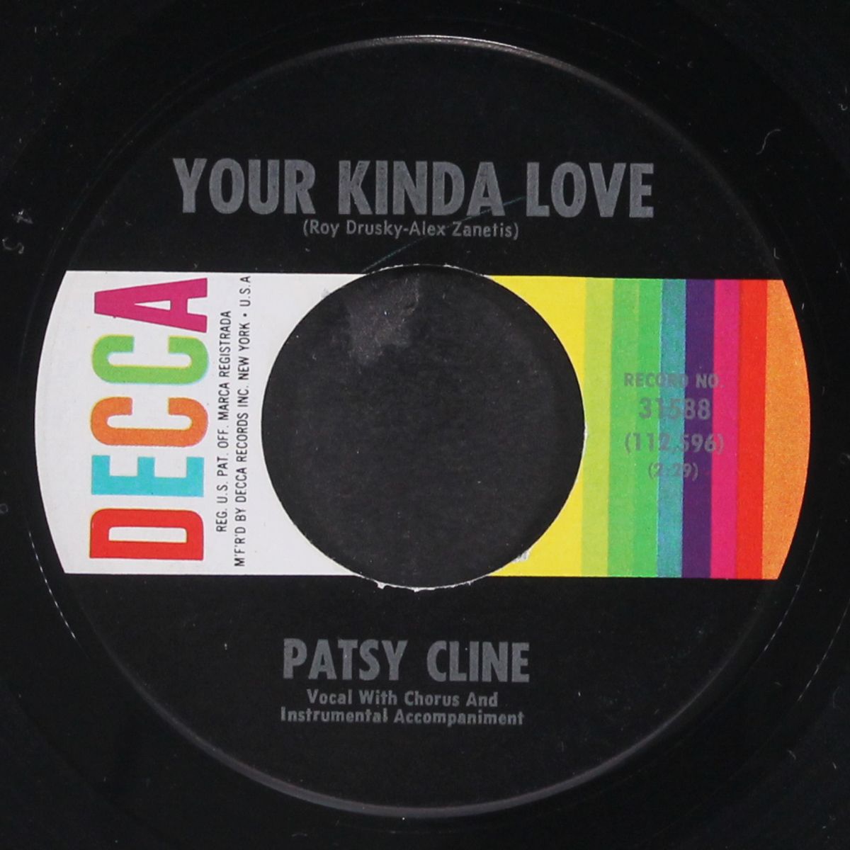 your kinda love / someday you'll want me to want you by PATSY CLINE