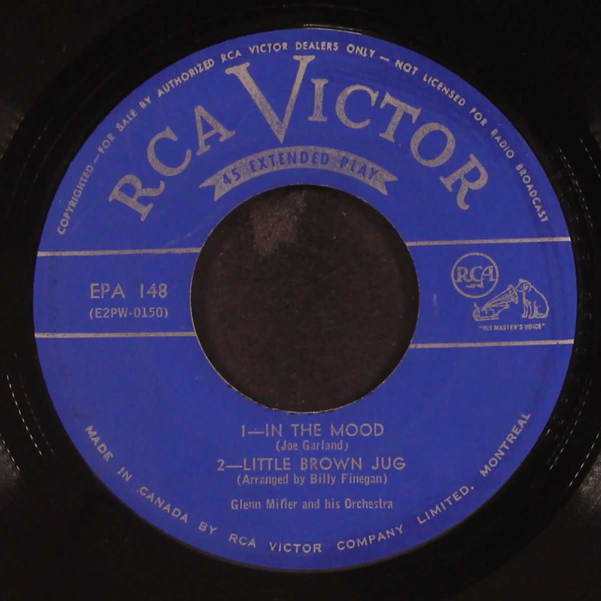 an album of outstanding arrangements by GLENN MILLER