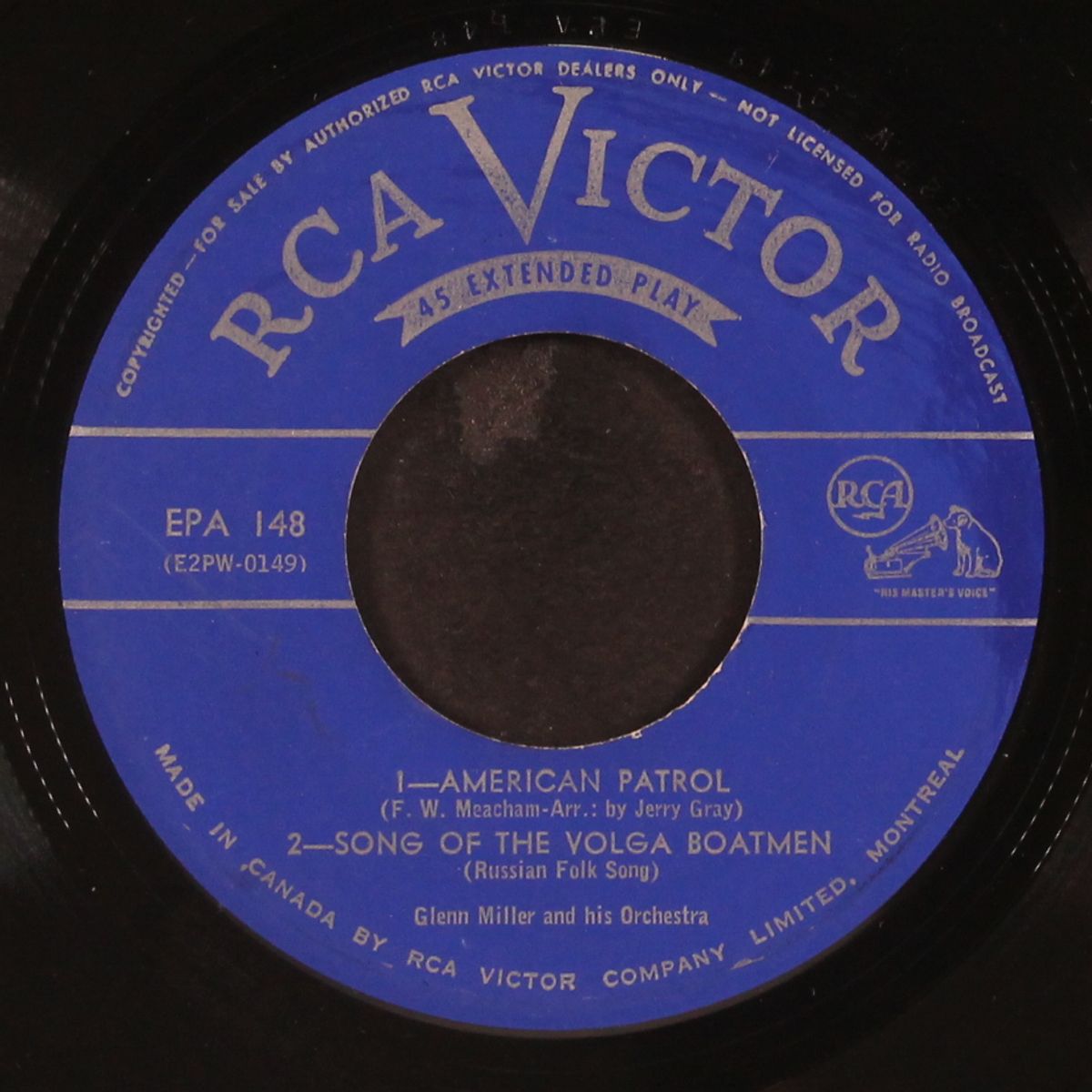 an album of outstanding arrangements by GLENN MILLER