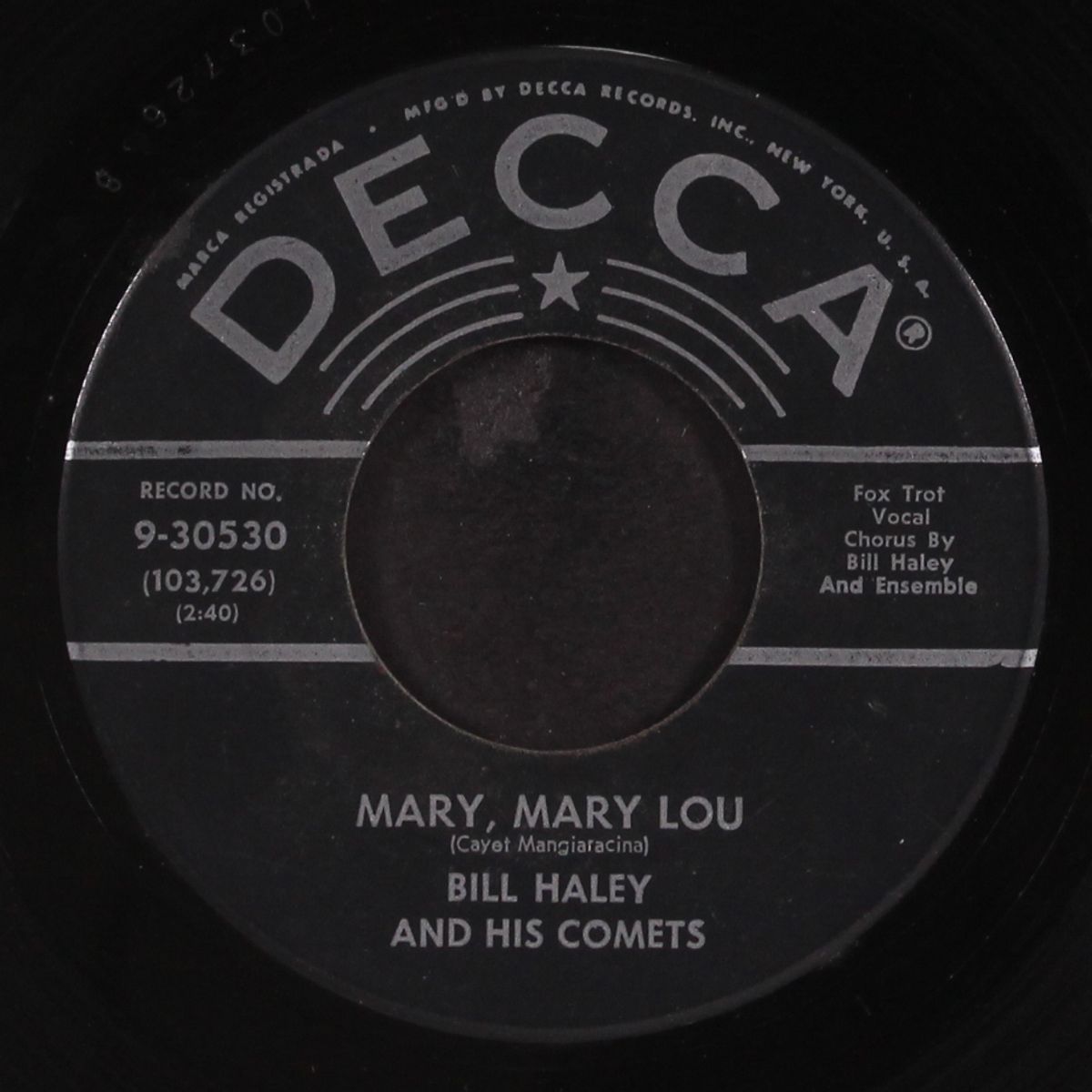 mary, mary lou / it's a sin by BILL HALEY & COMETS