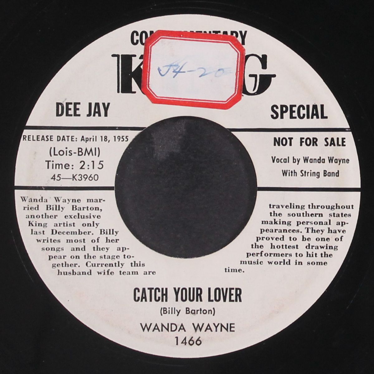 turn your fire down / catch your lover by WANDA WAYNE