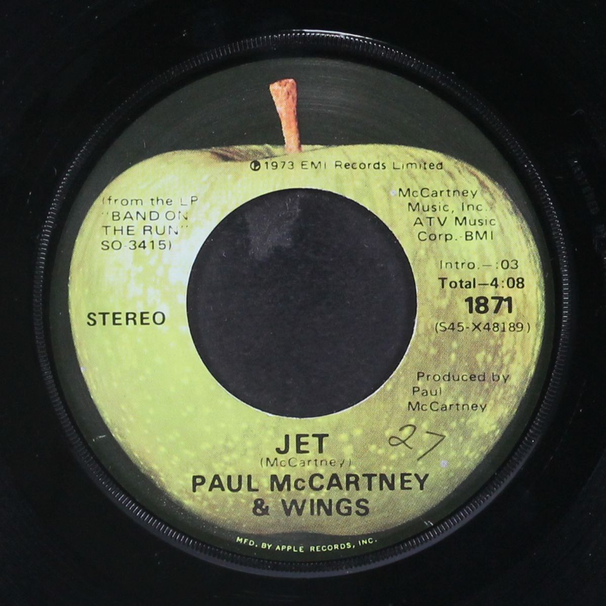 jet / mamunia by PAUL MCCARTNEY & WINGS