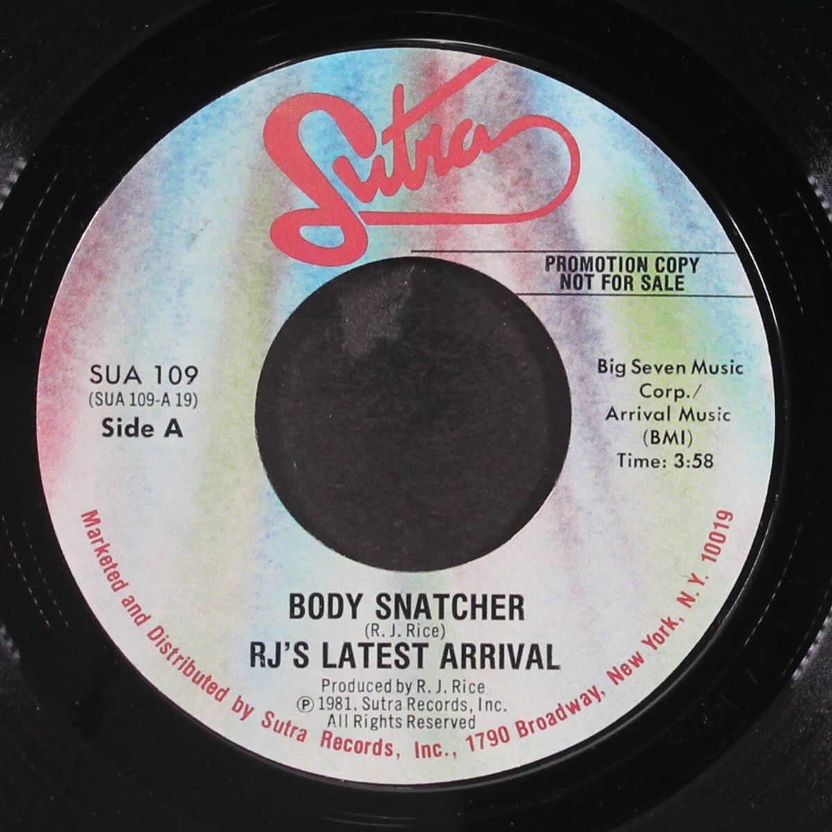 body snatcher / same by R.J.'S LATEST ARRIVAL