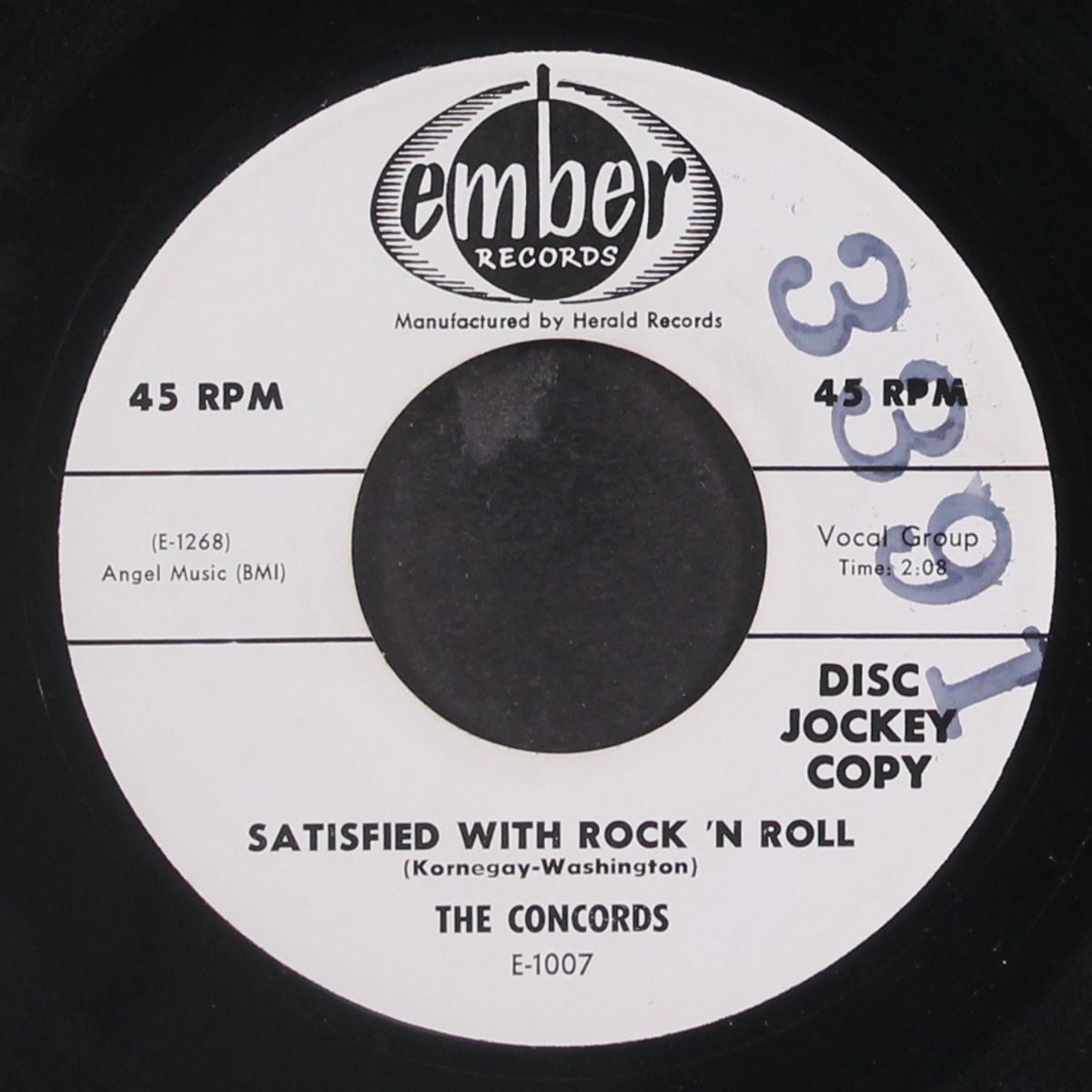 i'll always say please / satisfied with rock 'n roll by CONCORDS