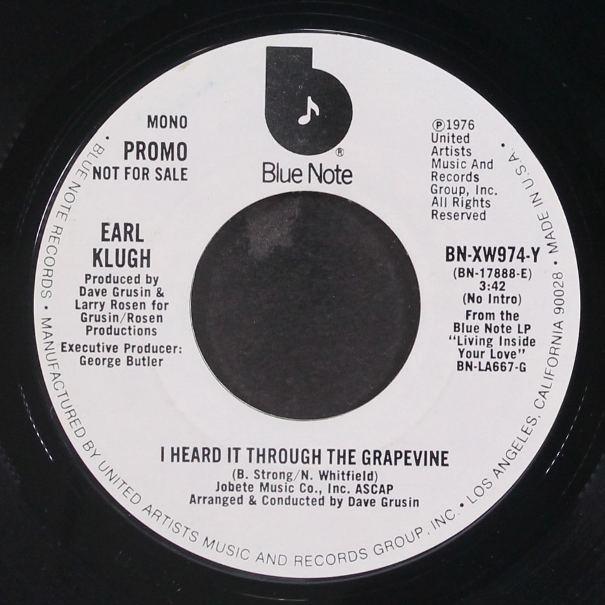 i heard it through the grapevine / mono by EARL KLUGH