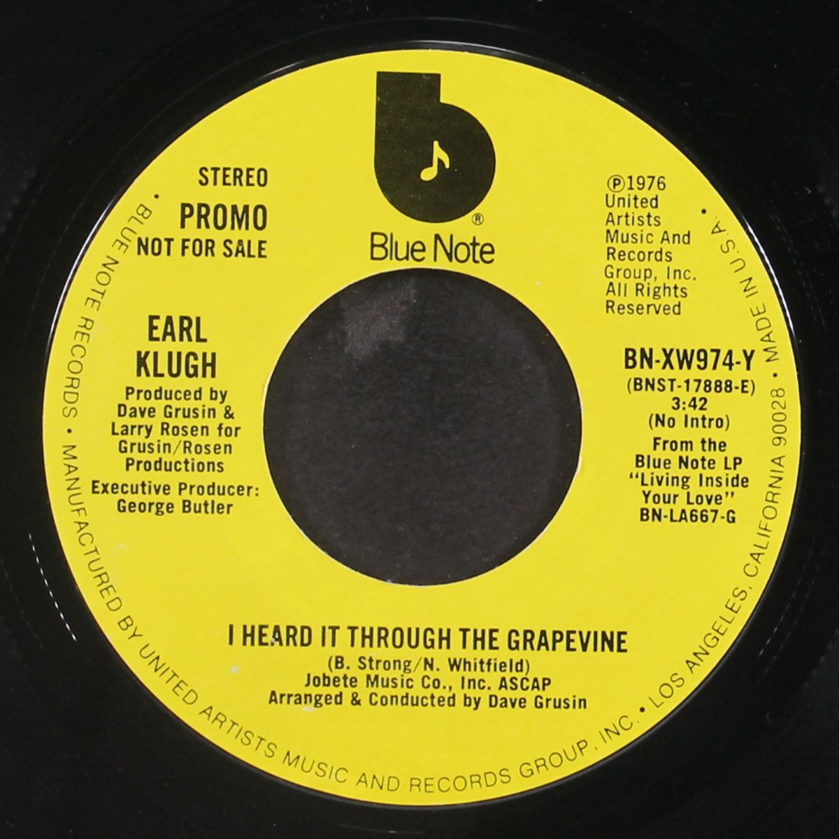 i heard it through the grapevine / mono by EARL KLUGH