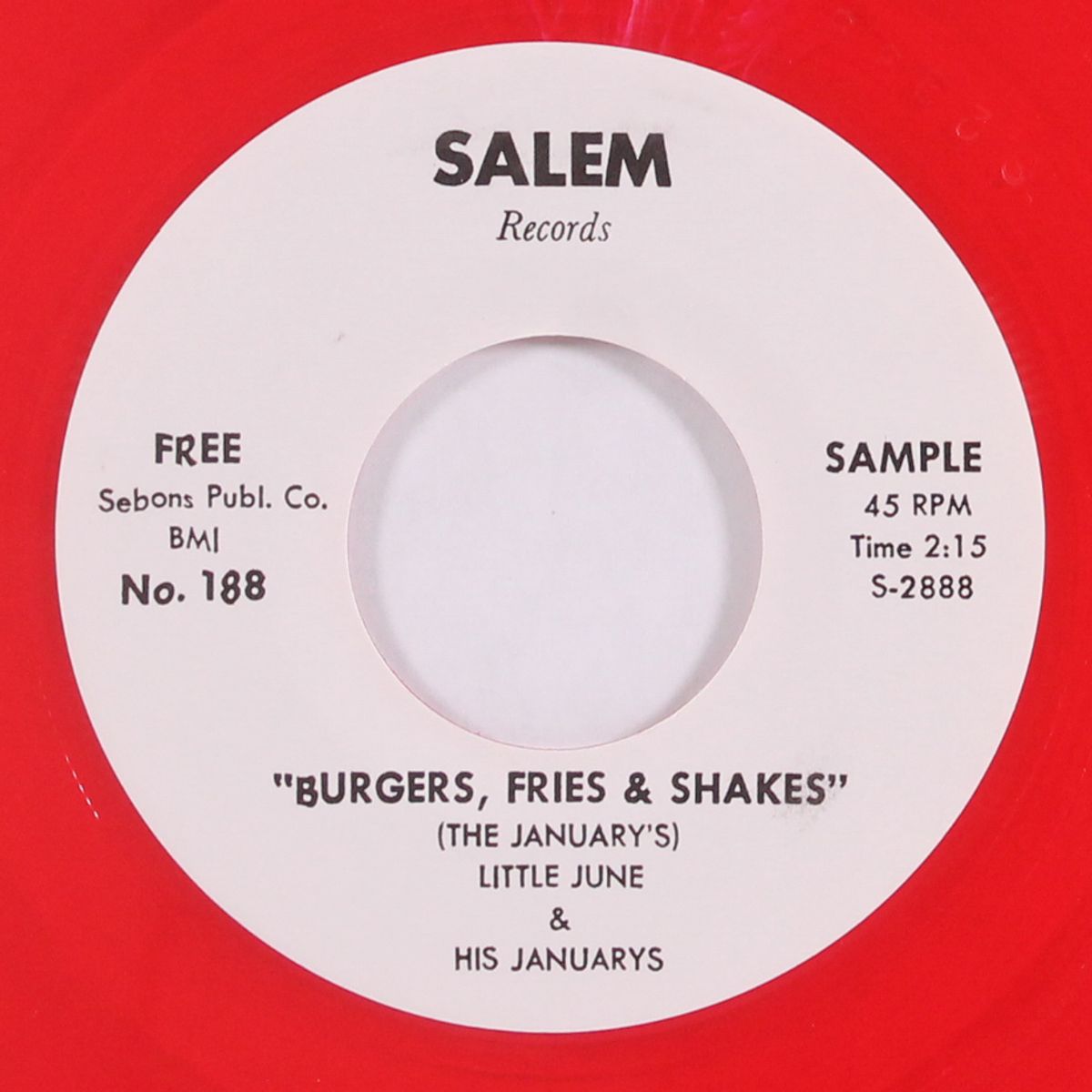 hello / burgers, fries & shakes by LITTLE JUNE & JANUARYS