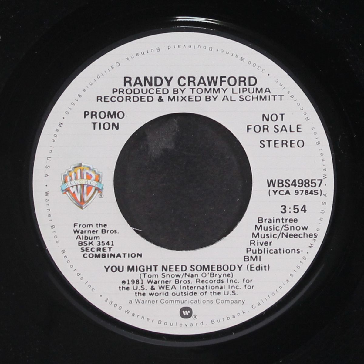 you might need somebody / mono by RANDY CRAWFORD