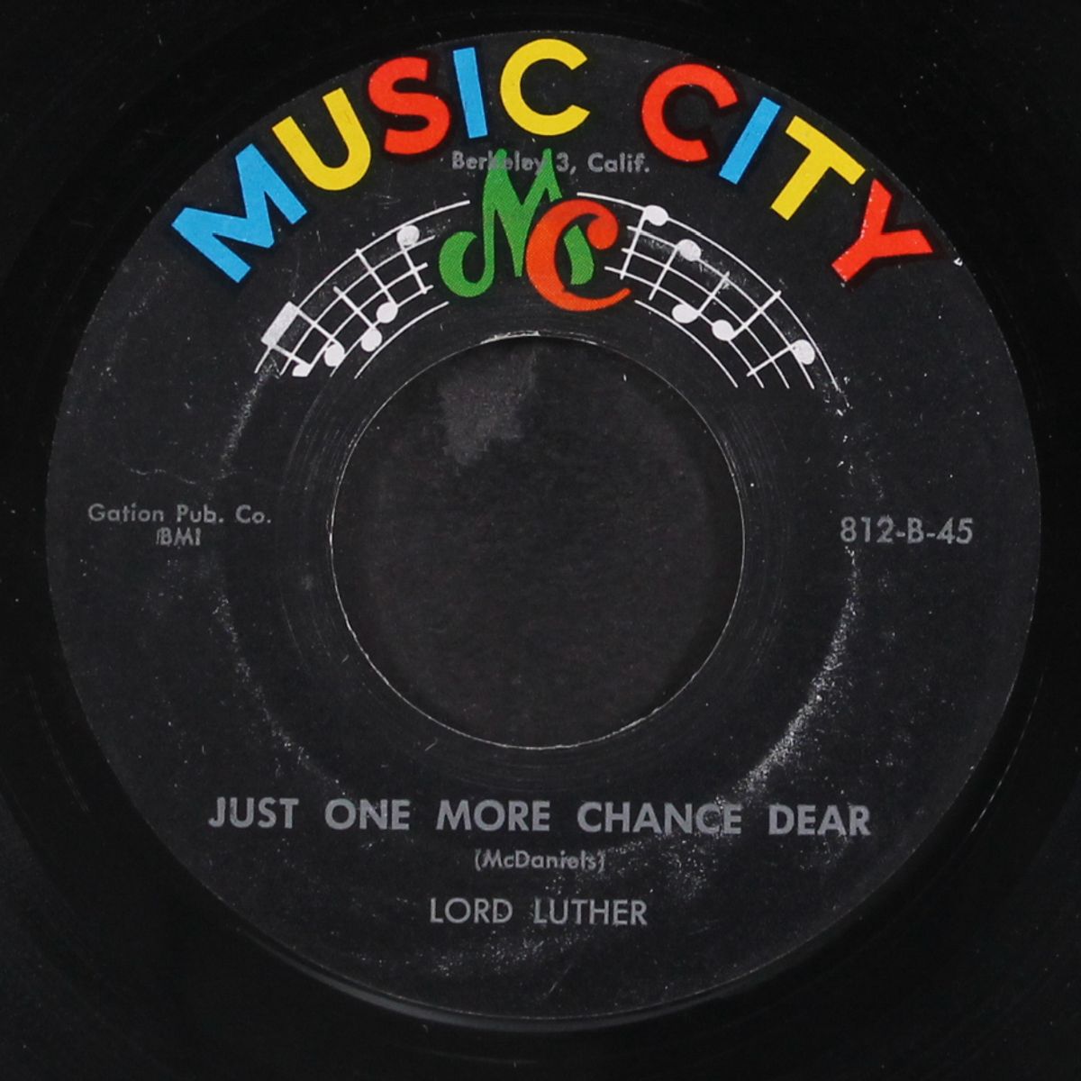 somewhere in this world / just one more chance by GAYLARKS / LORD LUTHER
