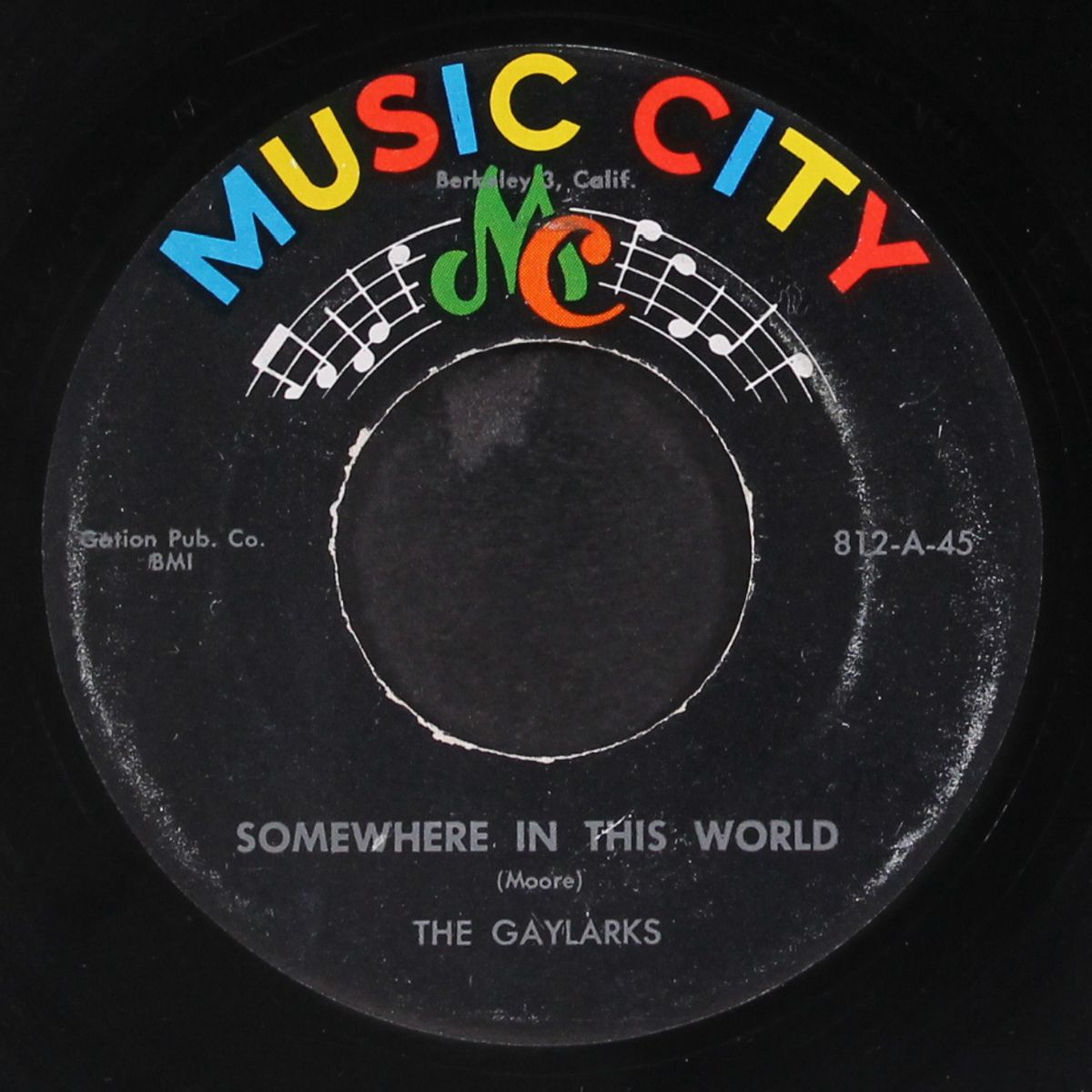 somewhere in this world / just one more chance by GAYLARKS / LORD LUTHER