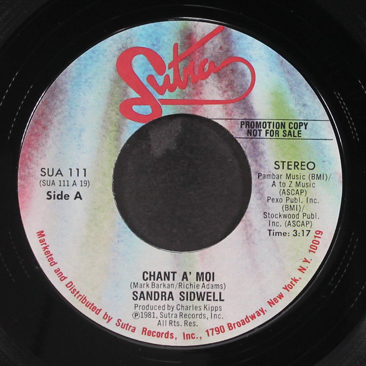 chant a' moi / same by SANDRA SIDWELL
