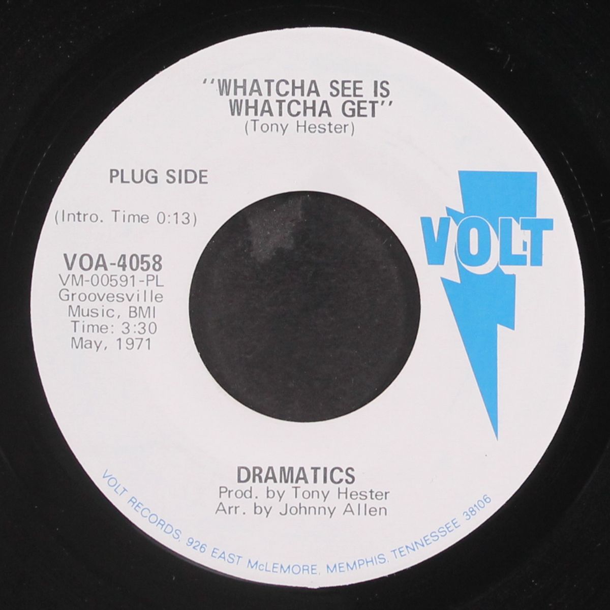 whatcha see is whatcha get / same by DRAMATICS