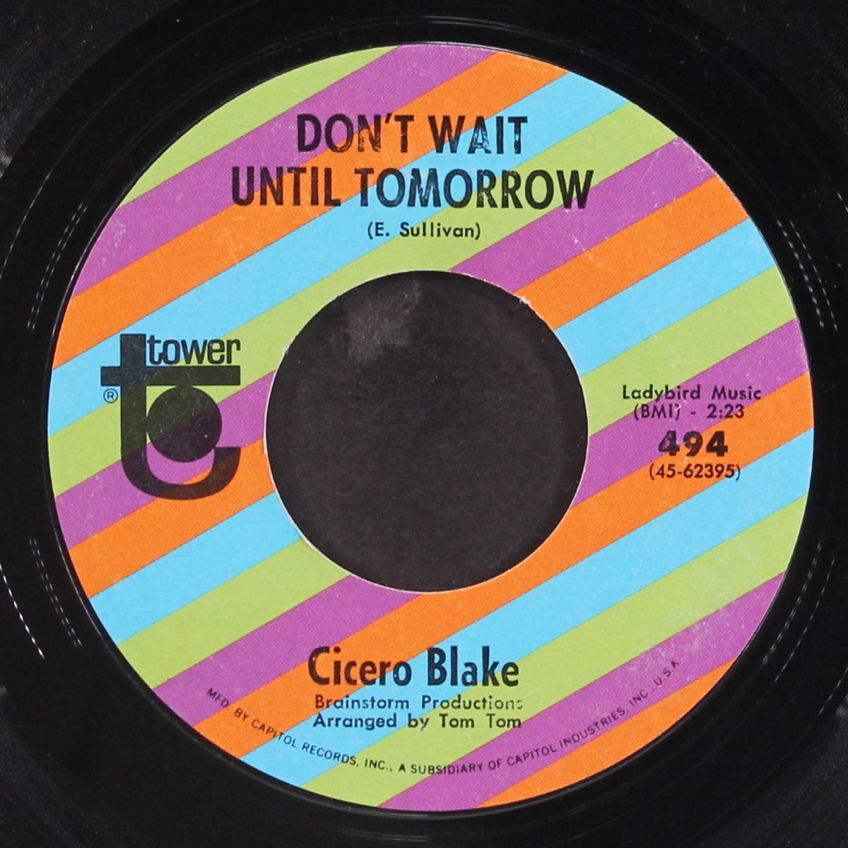 don't wait until tomorrow by CICERO BLAKE