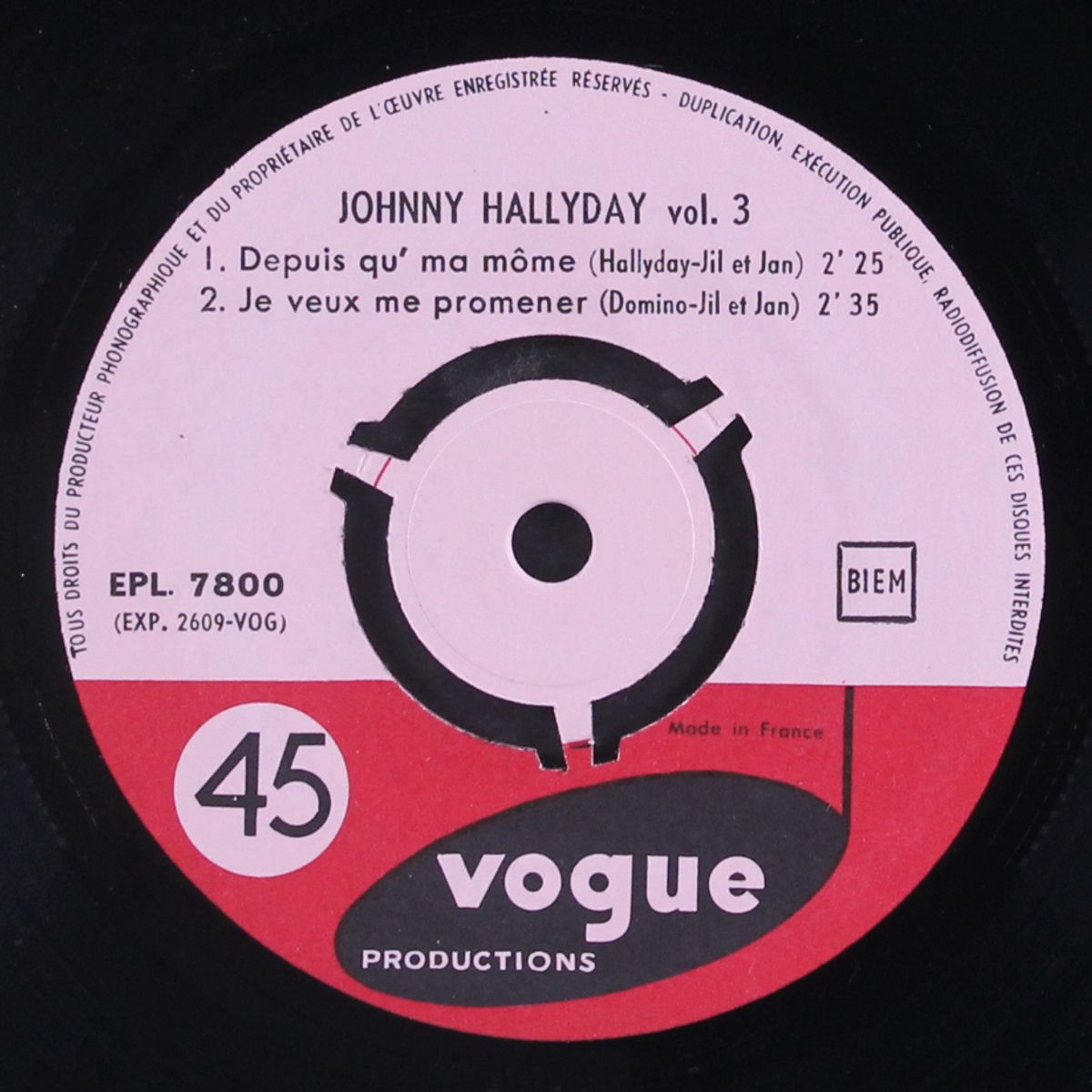 itsy bitsy petit bikini, vol. 3 by JOHNNY HALLYDAY