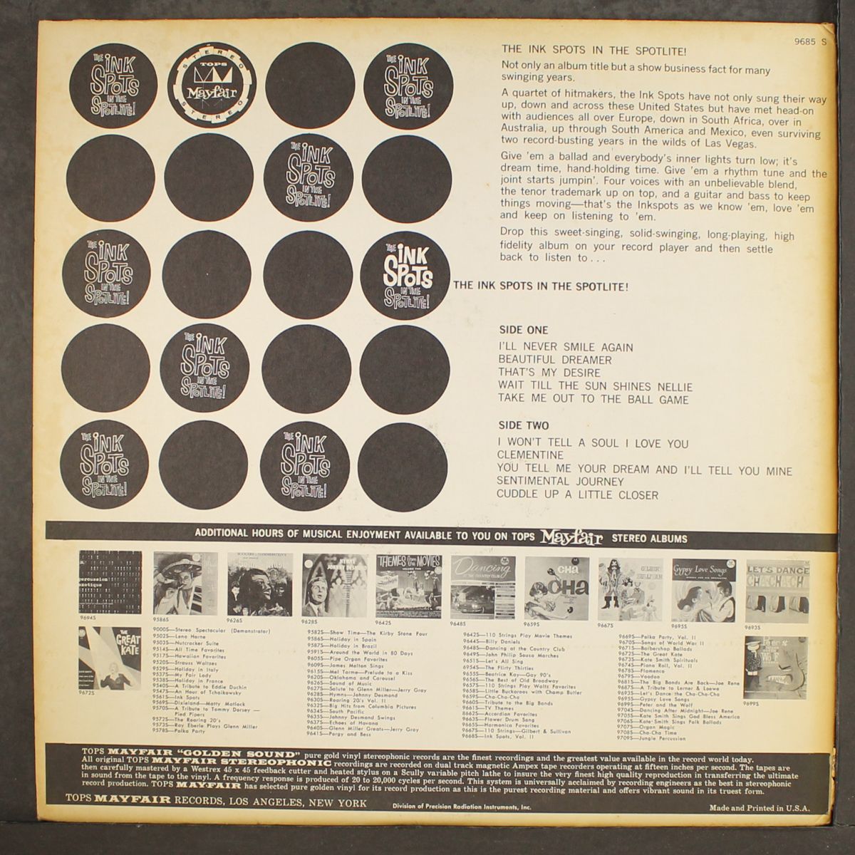 in the spotlite! by INK SPOTS